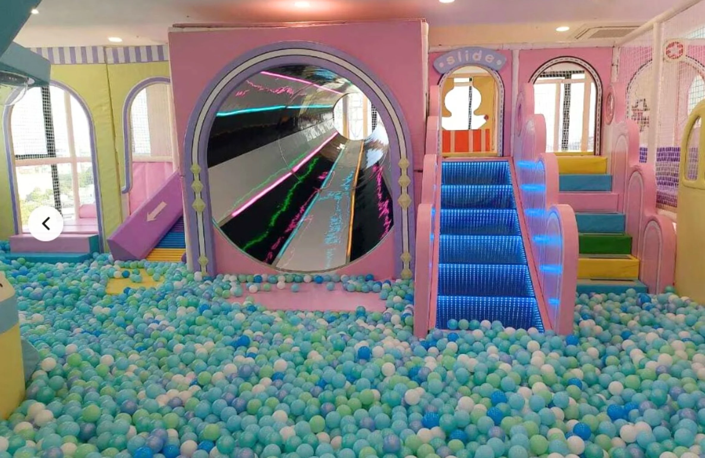 Kids having fun at birthday party